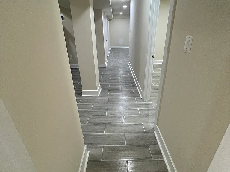 Basement hallway