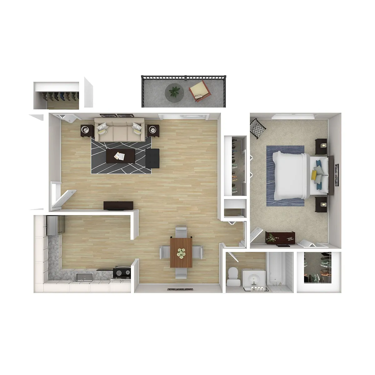 Floor plan A1B