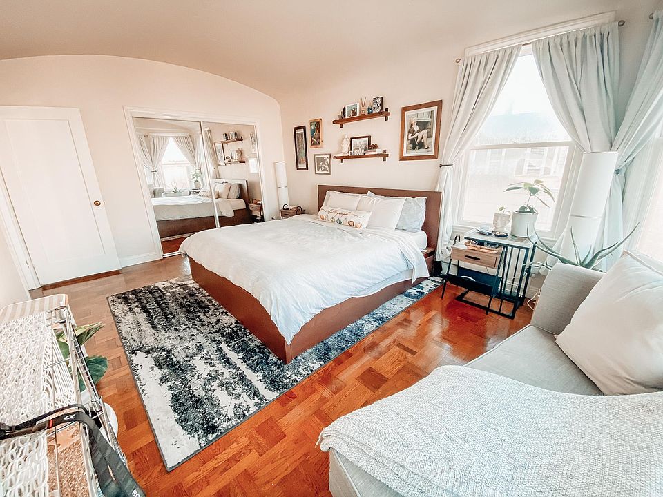 Larger Bedroom / Living Room (with Double Door 12ft Closet)