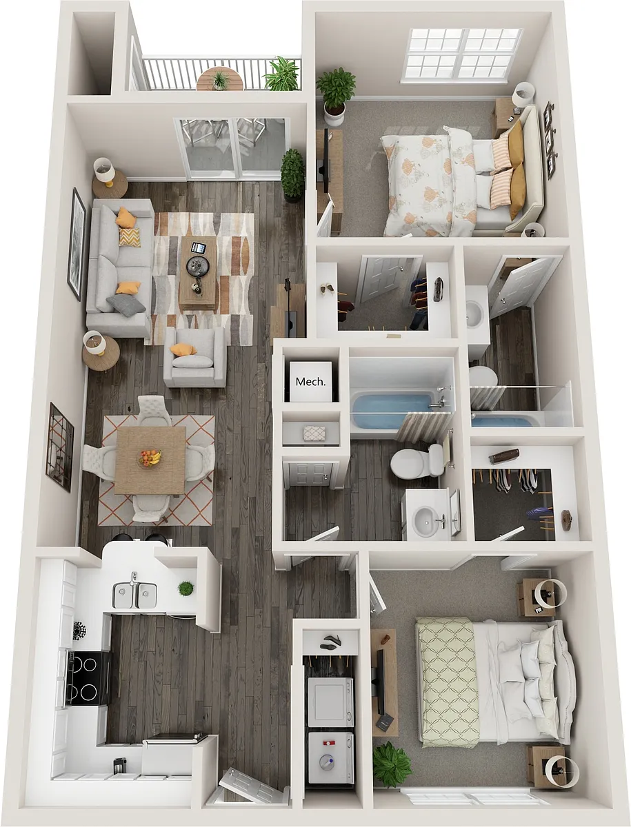 Floor plan Culebra