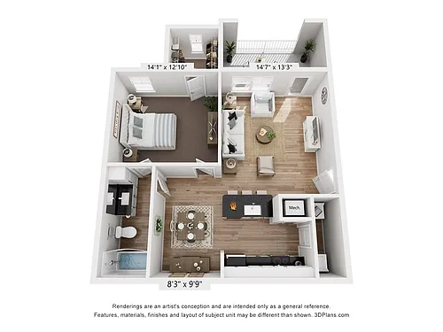 Floor plan The Harmony