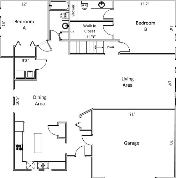 2nd image of 601 Meadow View Rd #1