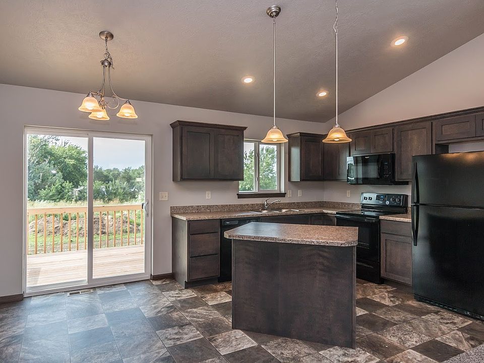 Open kitchen with island