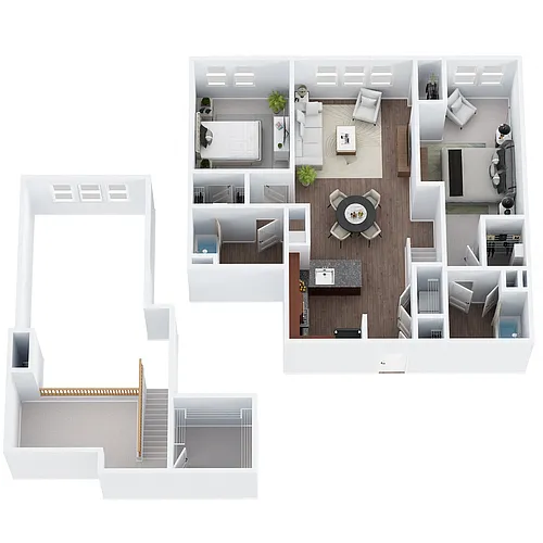 Floor plan B1-1L | Loft