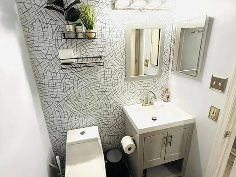 Hall bathroom