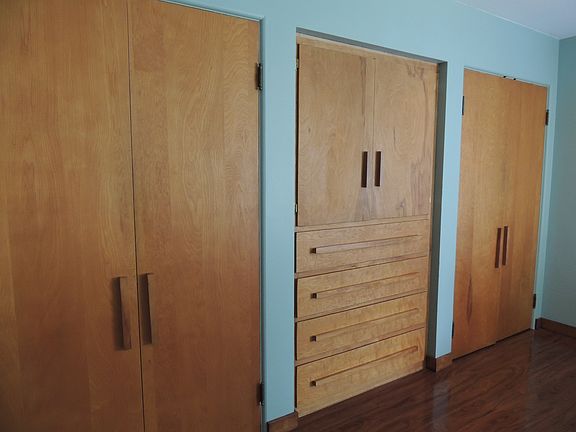 Master closets and built-ins