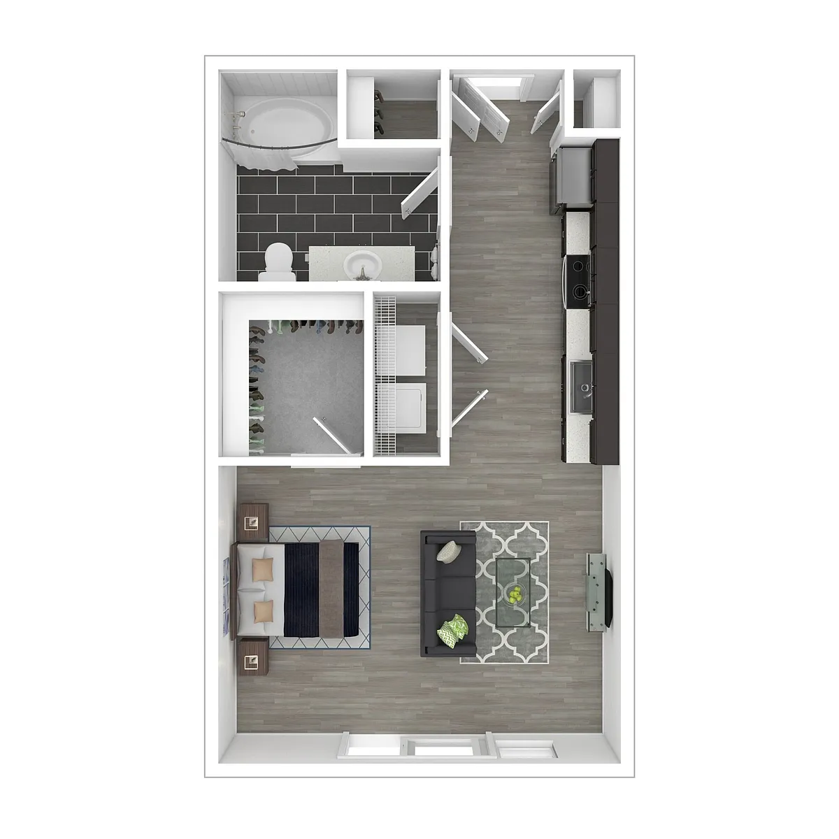 Floor plan Studio