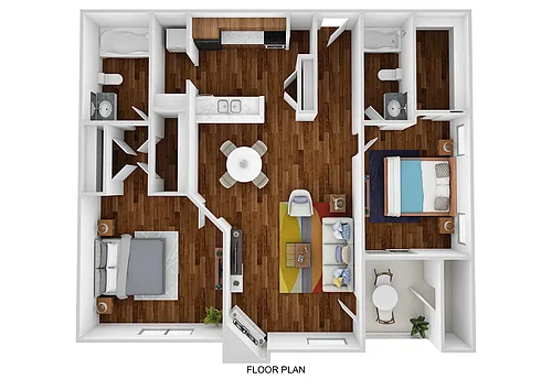 Floor plan B5R