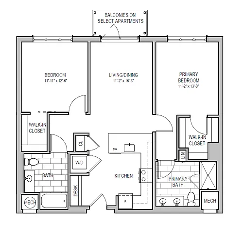 Floor plan B1