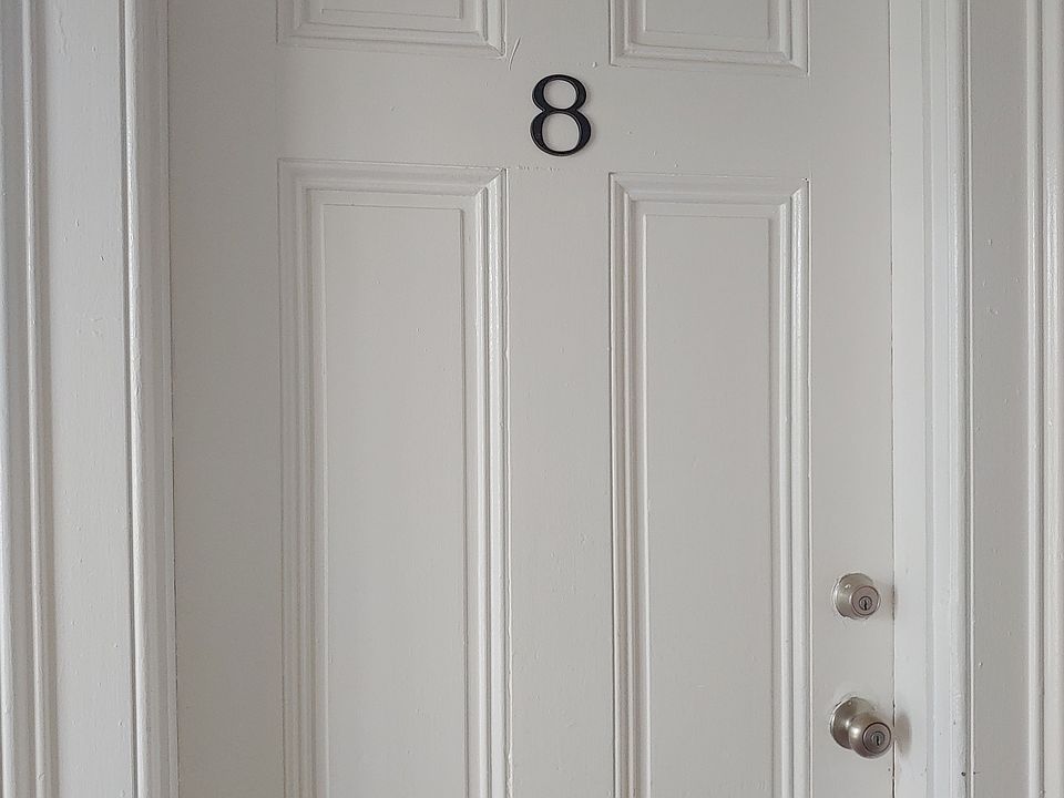 Unit 8 private locked door