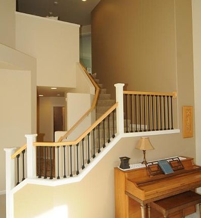 20 Ft. ceilings in the living room with all of that natural light!