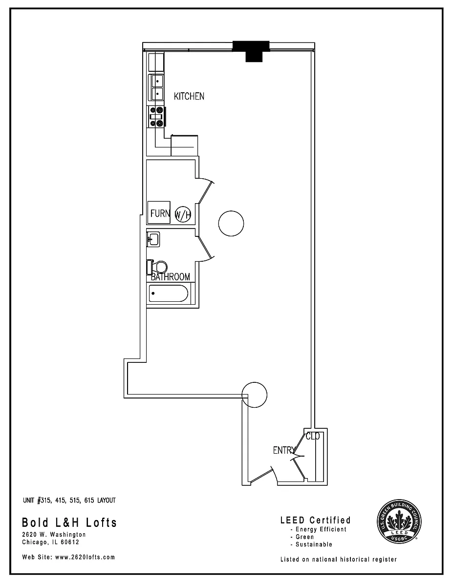 Floor plan 615