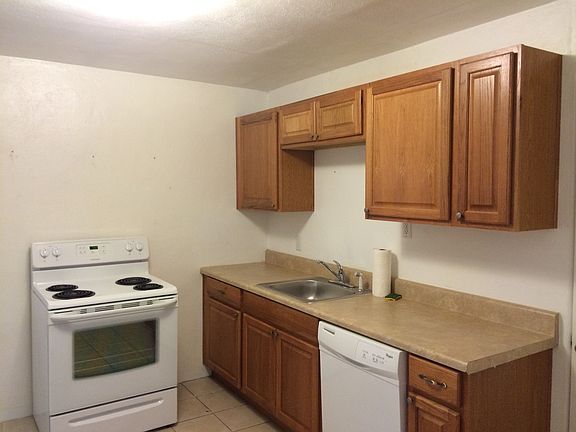 Kitchen 2. Oven, Dishwasher, Fridge.