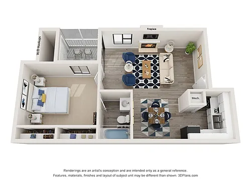 Floor plan Sand Dollar Classic