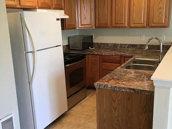 Kitchen with new counter top