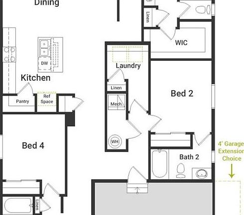 Floorplan 1st floor.