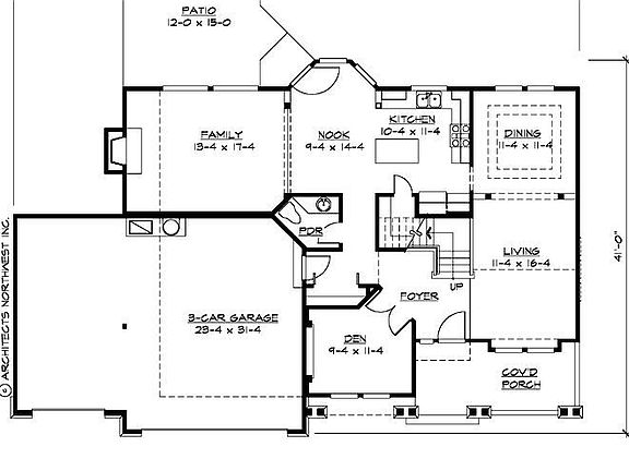 Main floor plan