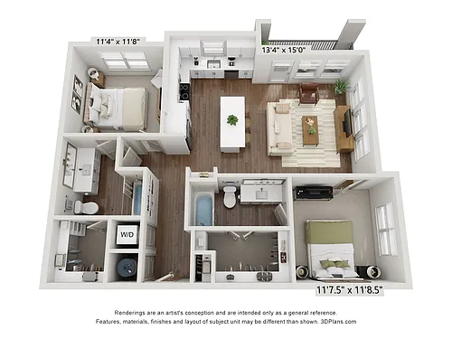 Floor plan B2