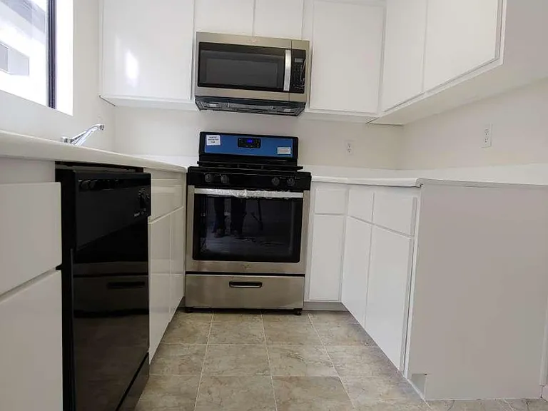 Bright kitchen space