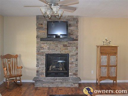 Fireplace in Living Room