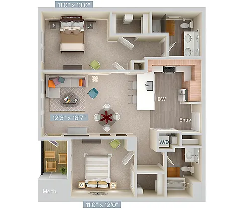 Floor plan B2-sc1-1093