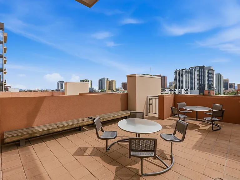 Rooftop common area