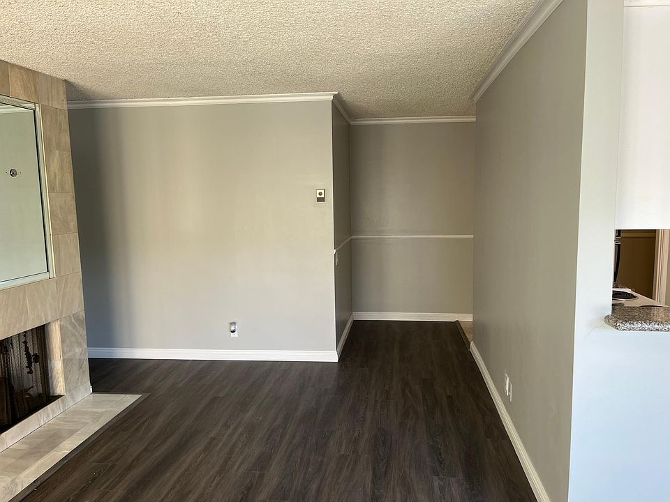 living room and entry way