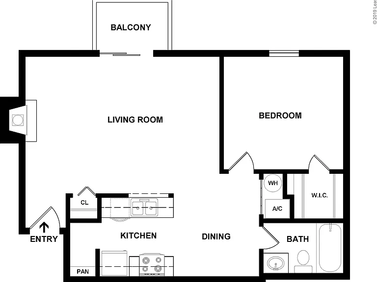Lake James: Beds - 1: Baths - 1: SqFt Range - 671 to 671