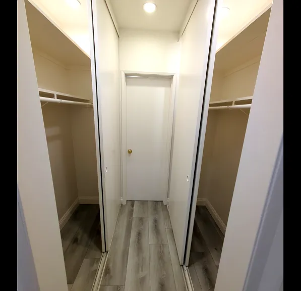 large closet space