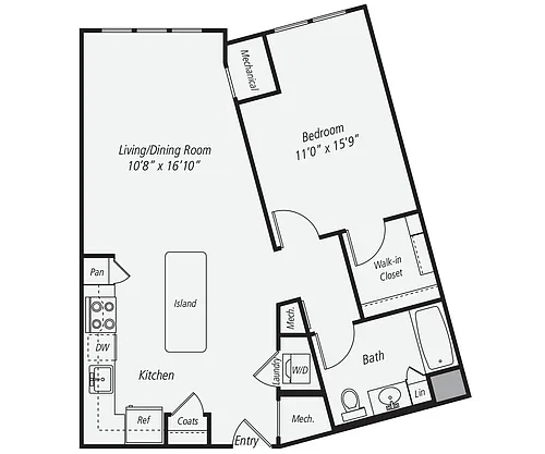 Floor plan A2X-833