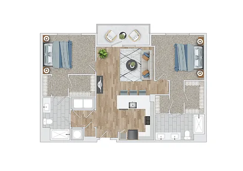 Floor plan B1