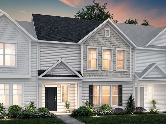 Palmer Exterior 4 features siding, shakes, covered front porch and 2-car rear load garage
