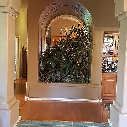Vaulted ceilings throughout