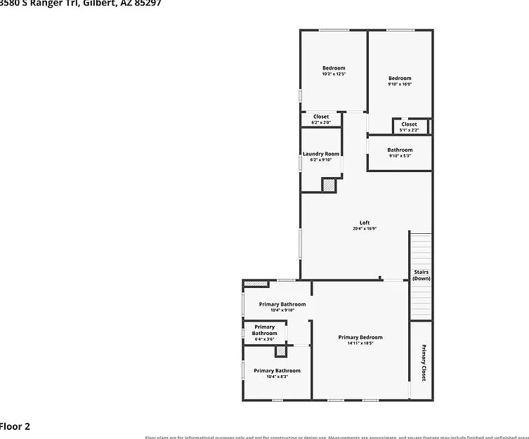 3 bed, 2.5 bath, 2105 sqft, $2,725 — Photo 3