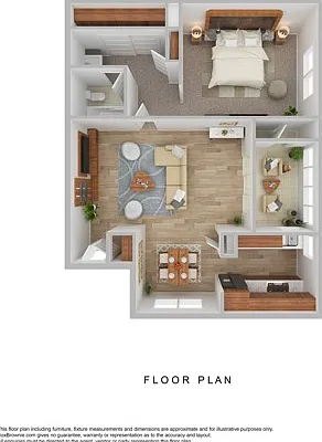 1 Bedroom 1 Bath 1 Bedroom 1 Bath