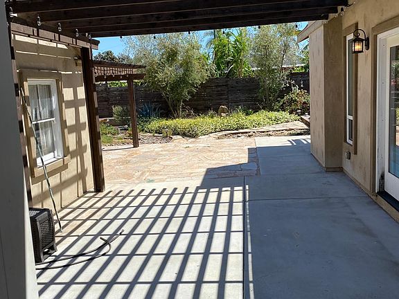 Private outdoor courtyard