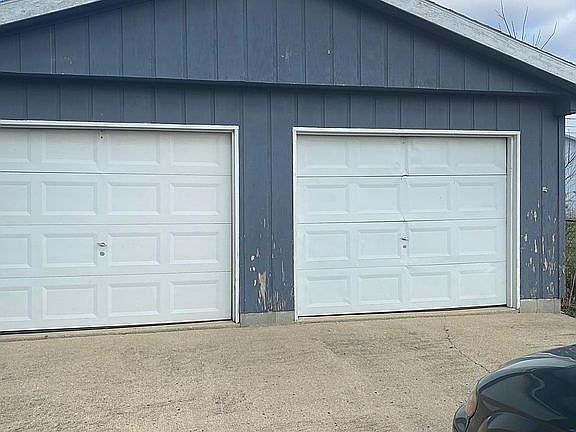 Two car Detached garage