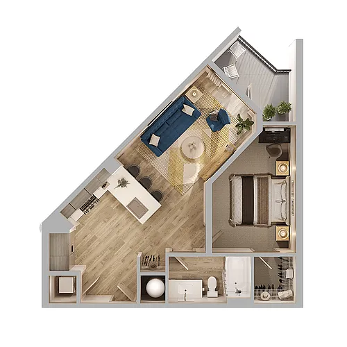 Floor plan A2P