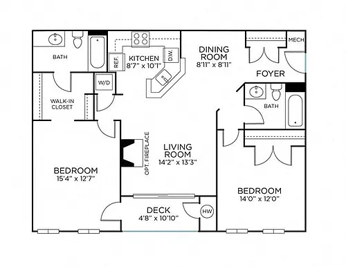 Floor plan Seneca