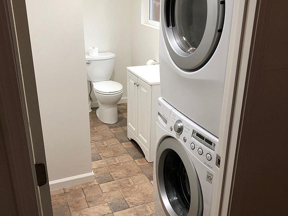 Half Bath & Laundry Room