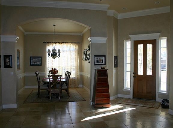 Front entrance & Dining Room