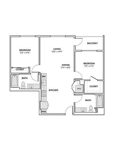 Floor plan B01