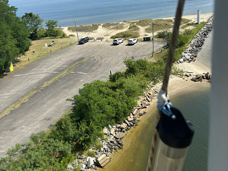 Access to private gated community beach at Flag harbor