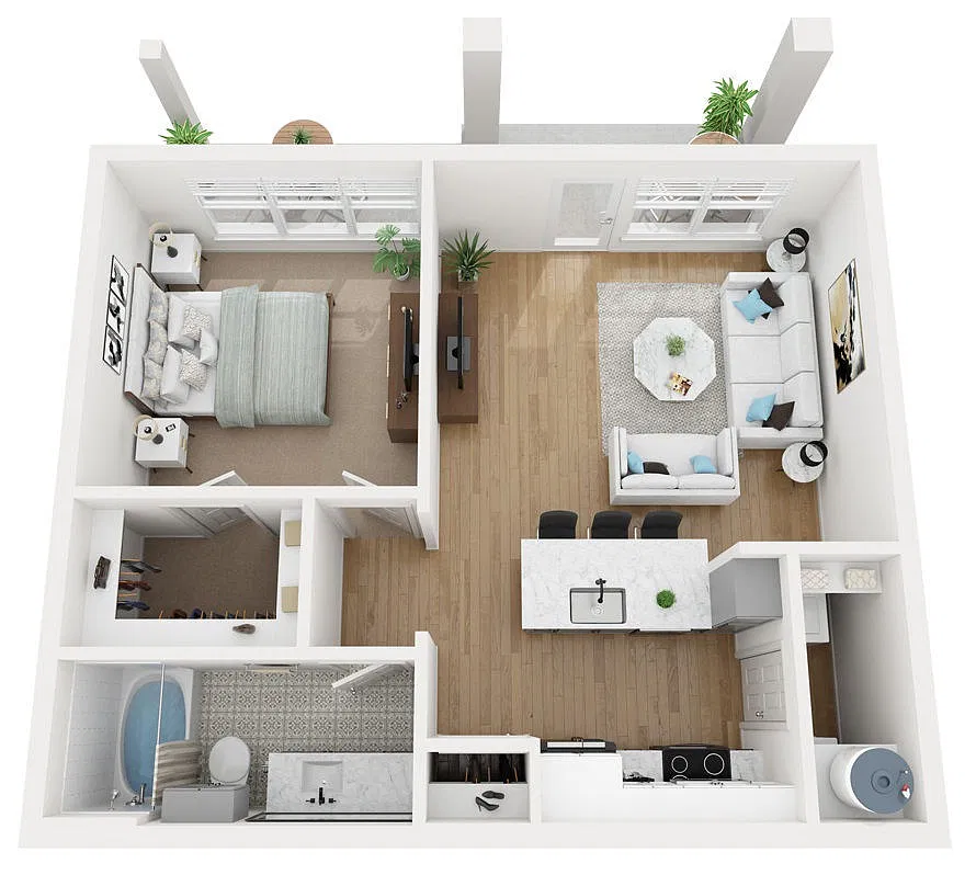 Floor plan A2-L-ALT1
