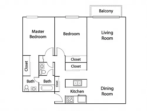 Floor plan Jefferson