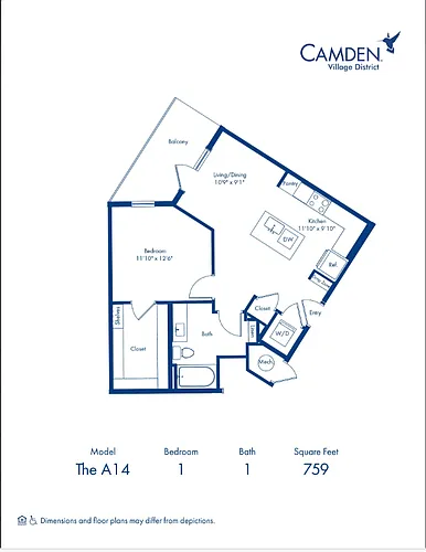 Floor plan A14