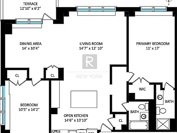 2nd image of 400 Central Park W APT 11D