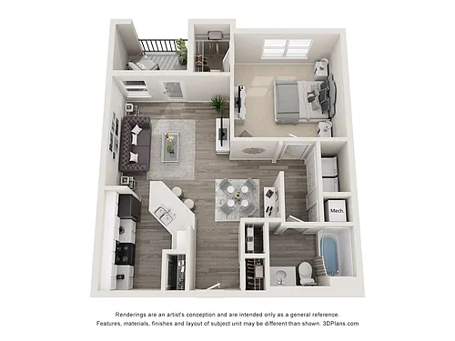 Floor plan Emerson
