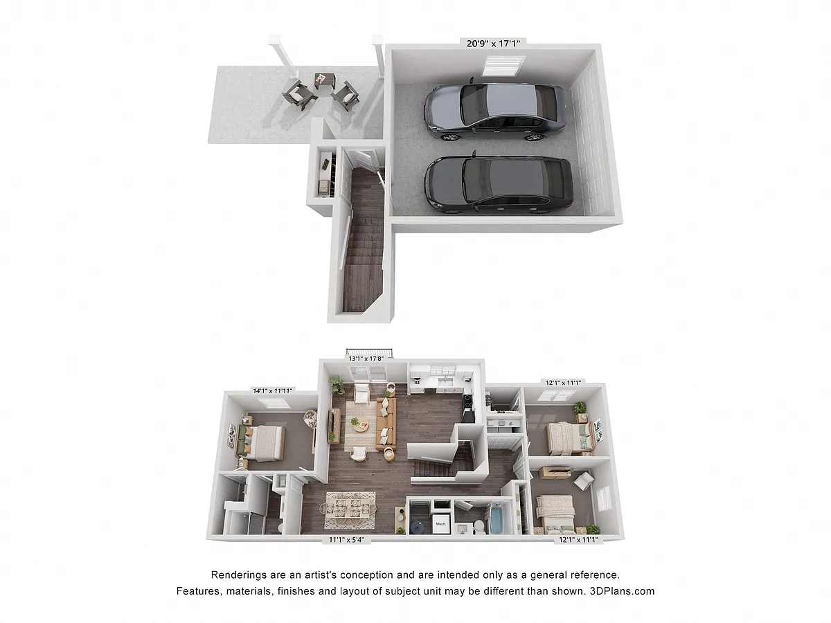 Floor plan C1