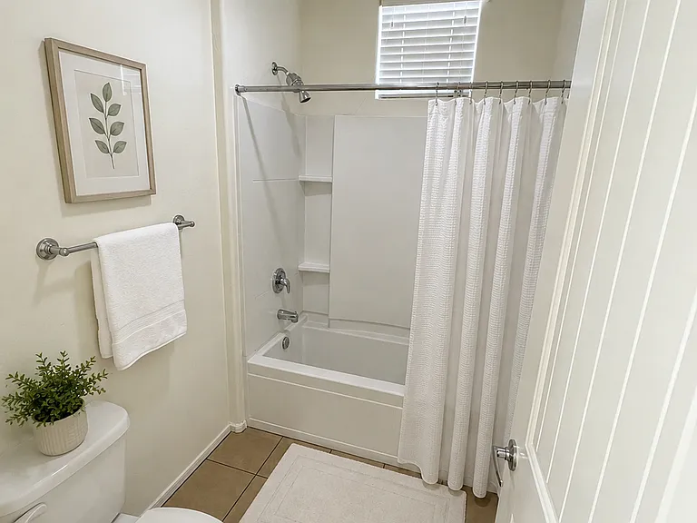 Shared bathroom